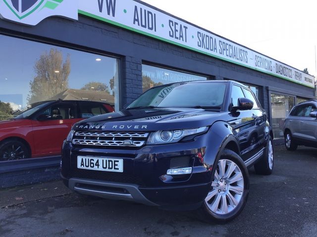 2014 (64) Land Rover Range Rover Evoque 2.2 SD4 Prestige Lux SUV 5dr Diesel Auto 4WD Euro 5 (s/s) (190 ps)