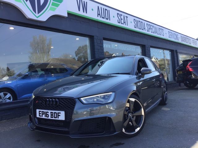 2016 (16) Audi RS3 2.5 TFSI Sportback 5dr Petrol S Tronic quattro Euro 6 (s/s) (Nav) (367 ps)