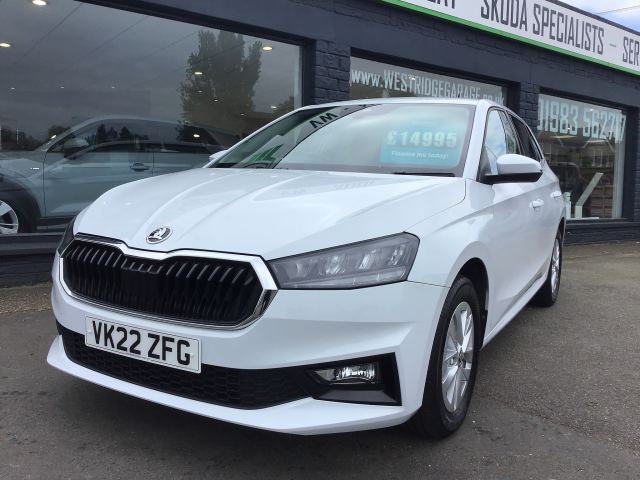 2022 (22) Skoda Fabia 1.0 TSI SE Comfort Hatchback 5dr Petrol Manual Euro 6 (s/s) (95 ps)
